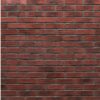 Burnt Red Terracotta Textured Stonecrete Veneer Brick Wall Cladding Tile
