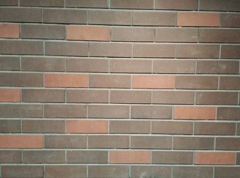 Light Brown With Red Mixed Plain Terracotta Clay Brick Wall Cladding Tile