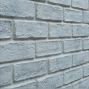 Antique White Textured Stonecrete Veneer Brick Cladding Tile
